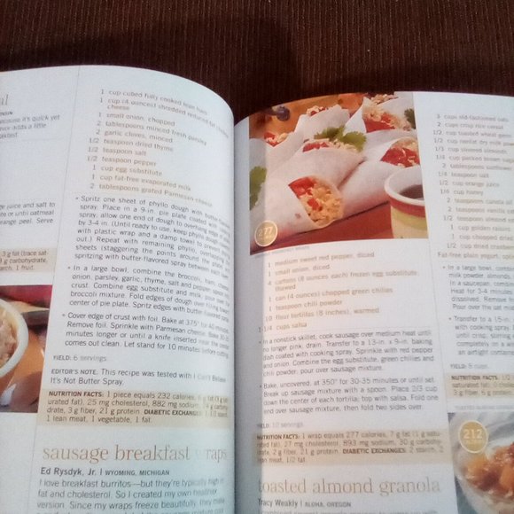 Cook Book, Taste of Home Comfort Food Diet Cookbook - Picture 4 of 4